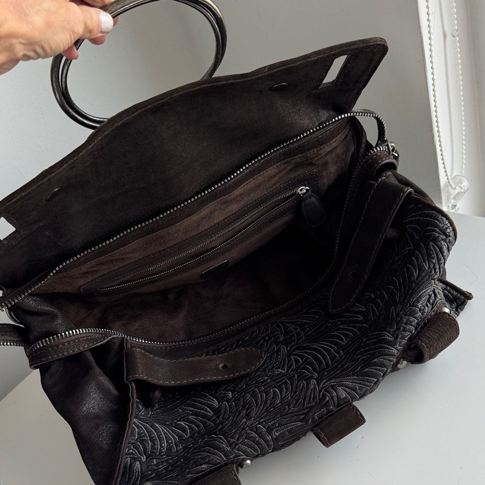 Donna Karan one of a kind bag. A.k.a. Game of Thrones off the runway. - Picture 12 of 16